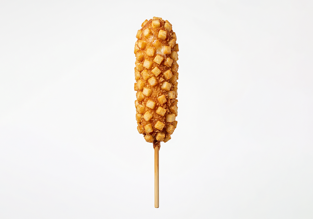 Potato Mozzarella Corn Dog